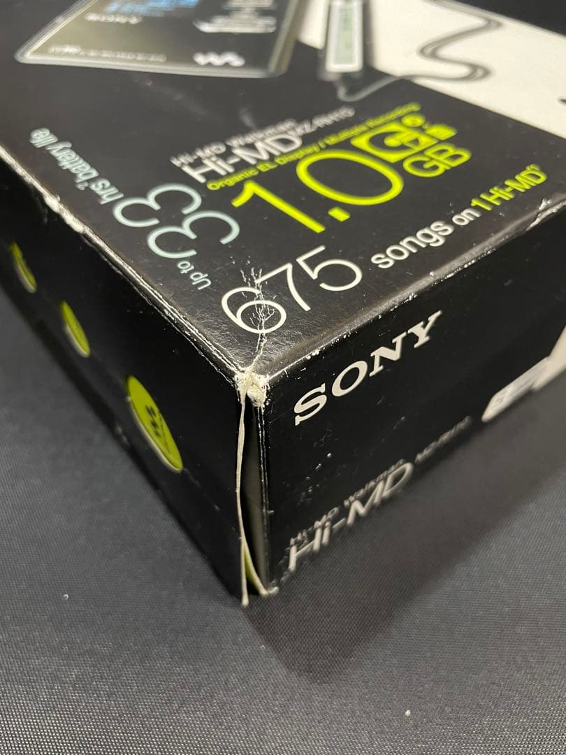 SONY ポータブルMDプレーヤー MZ-RH10【ジャンク品】