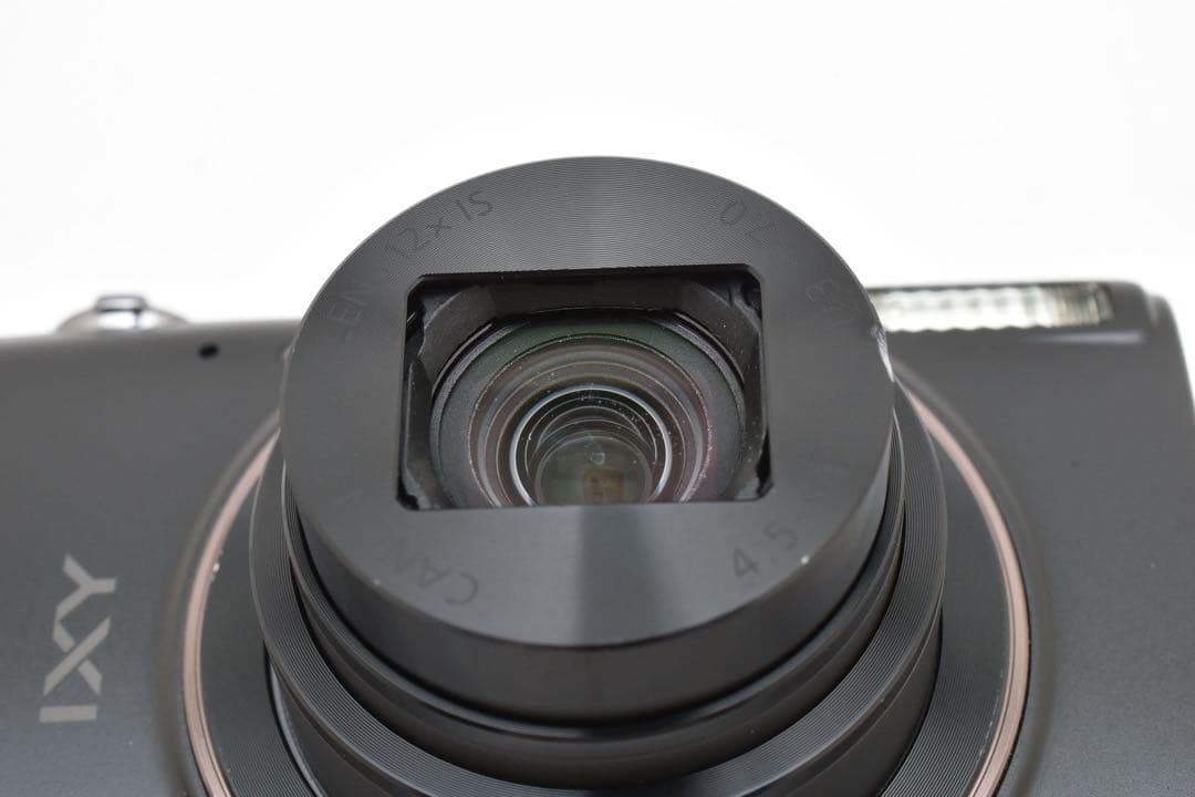 【美品】キヤノン CANON IXY 650 ブラック コンパクトデジタルカメラ