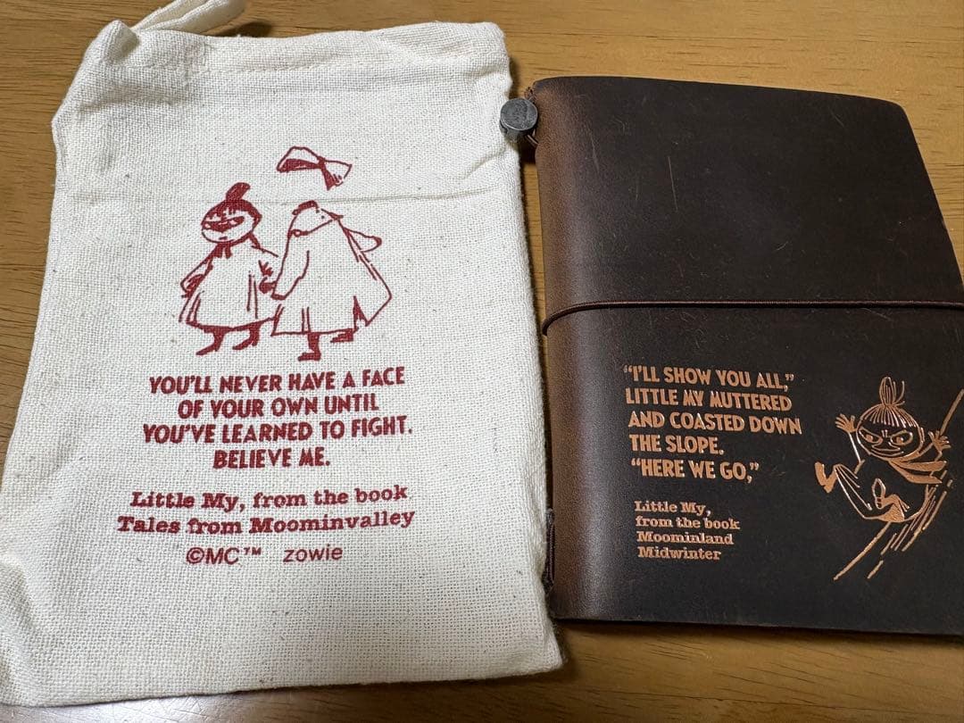 Moomin トラベラーズノート 限定版 パスポートサイズ