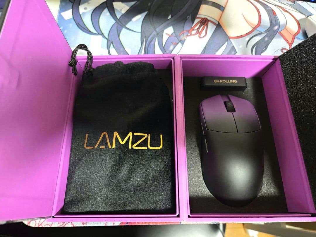 マウス・トラックボール LAMZU maya X purple shadow