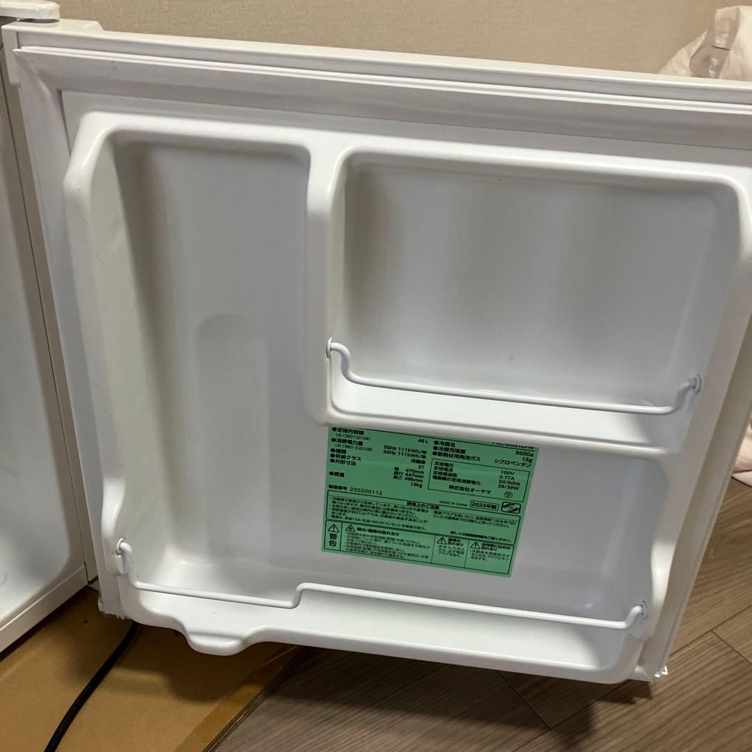 アイリスオーヤマ46L 冷蔵庫2025年製