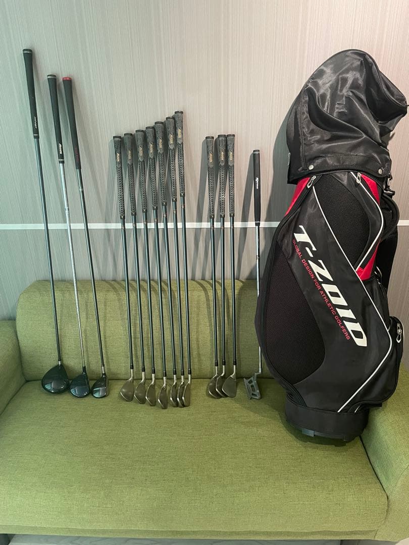 即決ok ゴルフクラブセット 14本 ドライバー・アイアン・バッグ付き