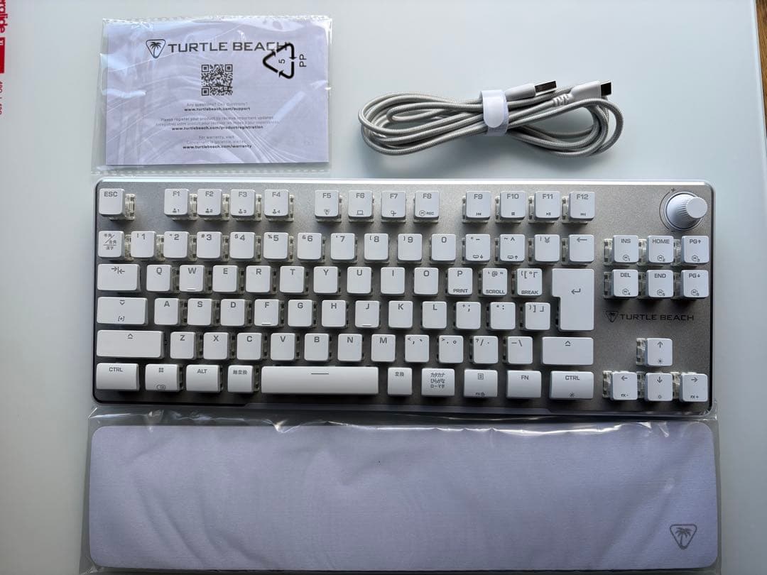 キーボード Turtle Beach VULCAN II TKL PRO White