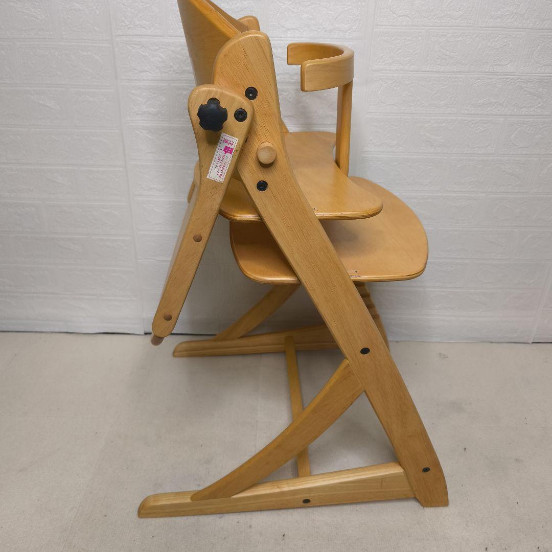 【美品】大和屋　すくすくチェアイーエス　テーブル&ガード付き　ハイチェア