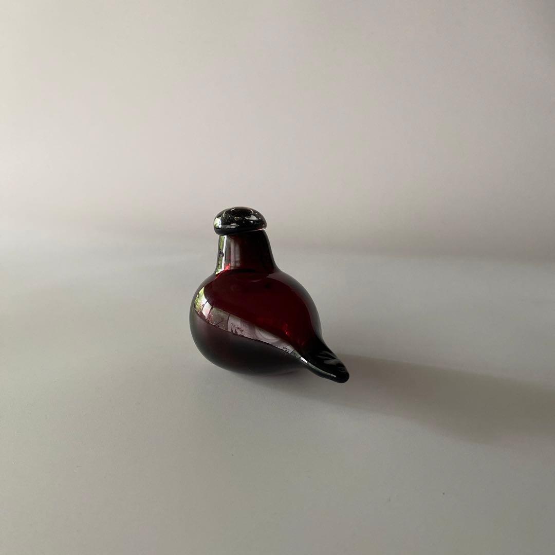 希少 廃盤 レッド 【 イッタラ】オイバ・トイッカ バードシリーズ