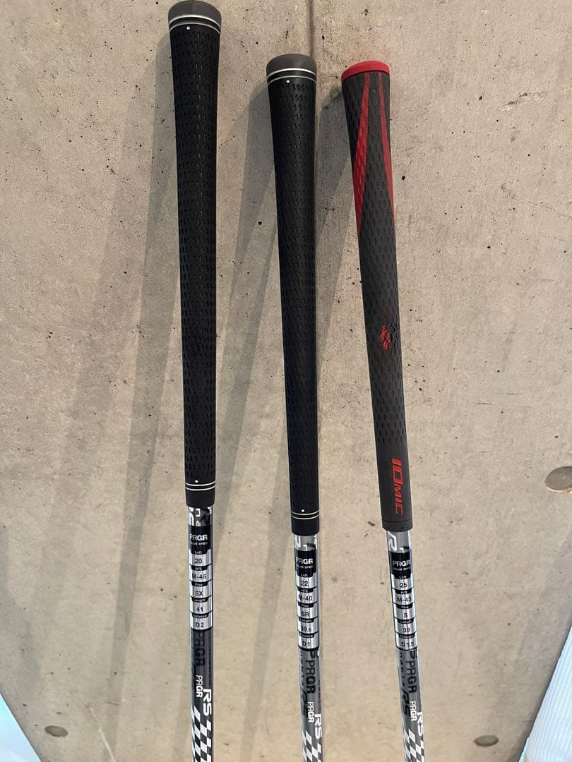 PRGR 7番ウッド、4番5番ユーティリティ　３本セット