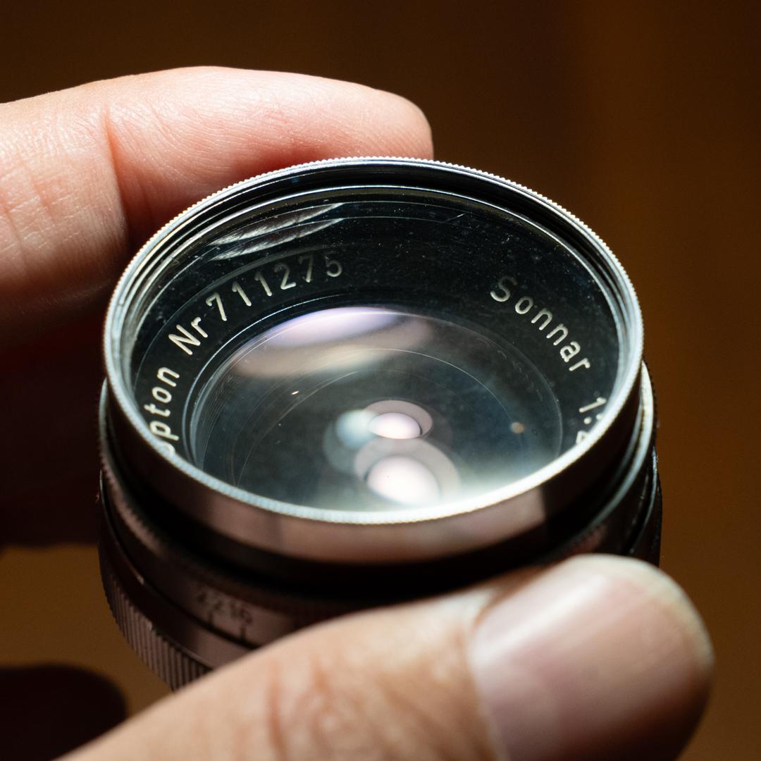 Contax IIa + Zeiss Sonnar 50mm F2｜送料無料