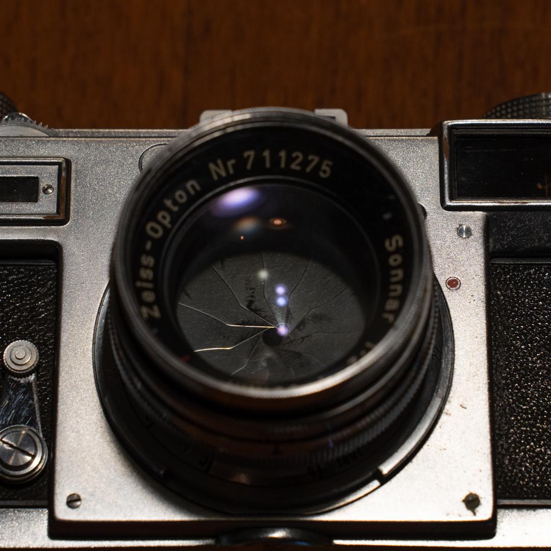 Contax IIa + Zeiss Sonnar 50mm F2｜送料無料