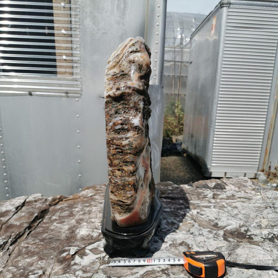 ブラジル産　アゲート　31.1キロ　鑑賞石　石　置物　オブジェ　インテリア