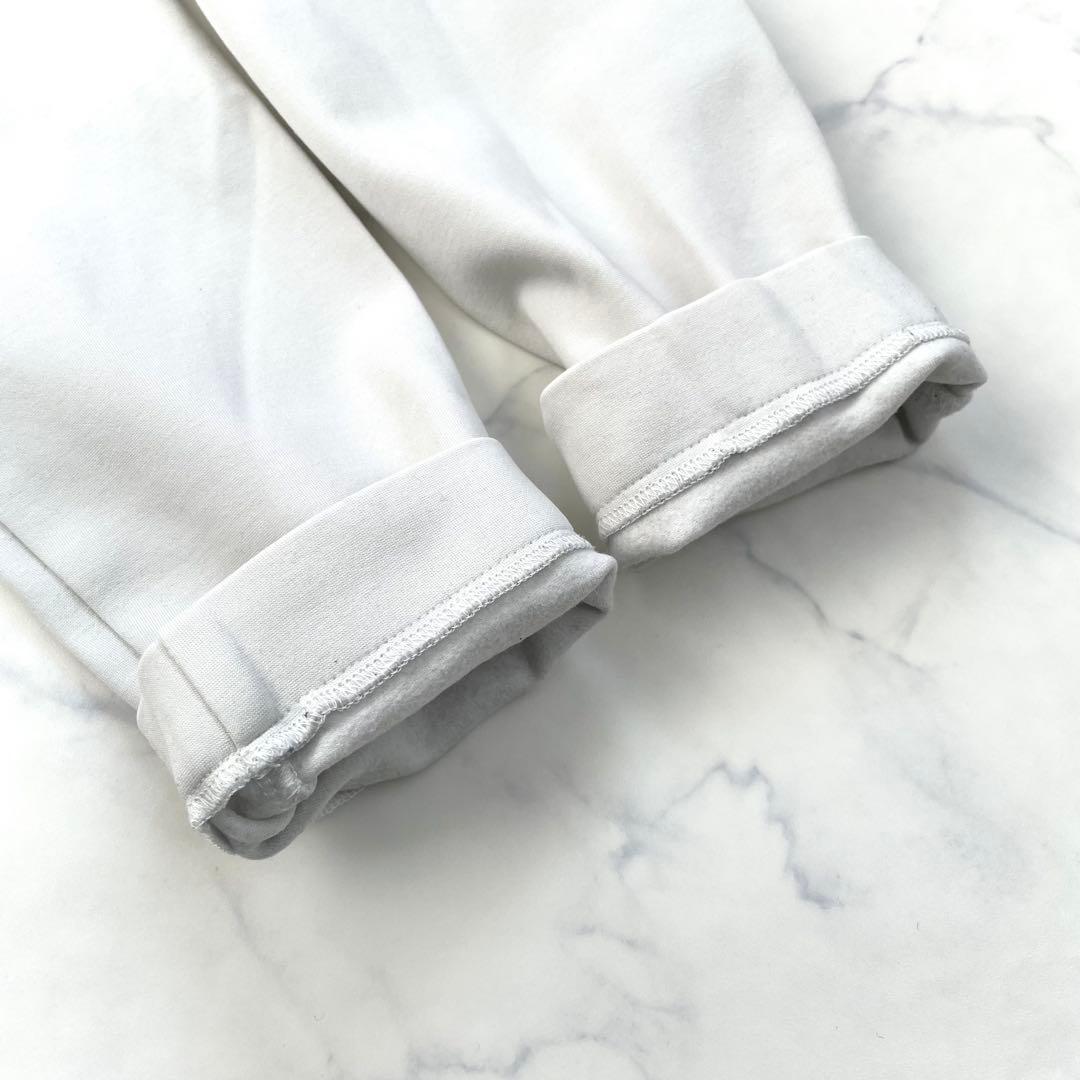 美品　ヨリ yori ぬくぬくティアードフリルブラウス　ヘム　ライトグレー