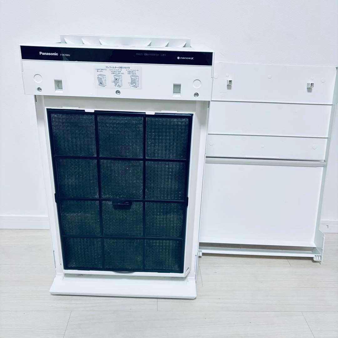 パナソニック　F-VC70XU　ホワイト　 加湿空気清浄機