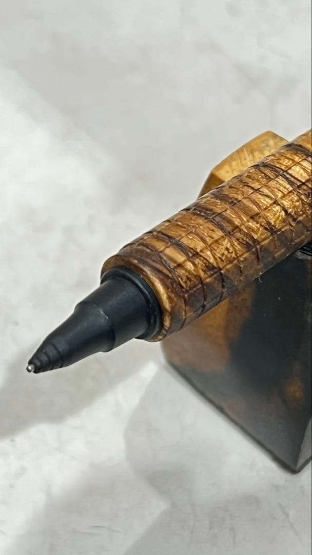 aikok　orenznero支給　ゼブラウッド12角軸　格子何グリップ