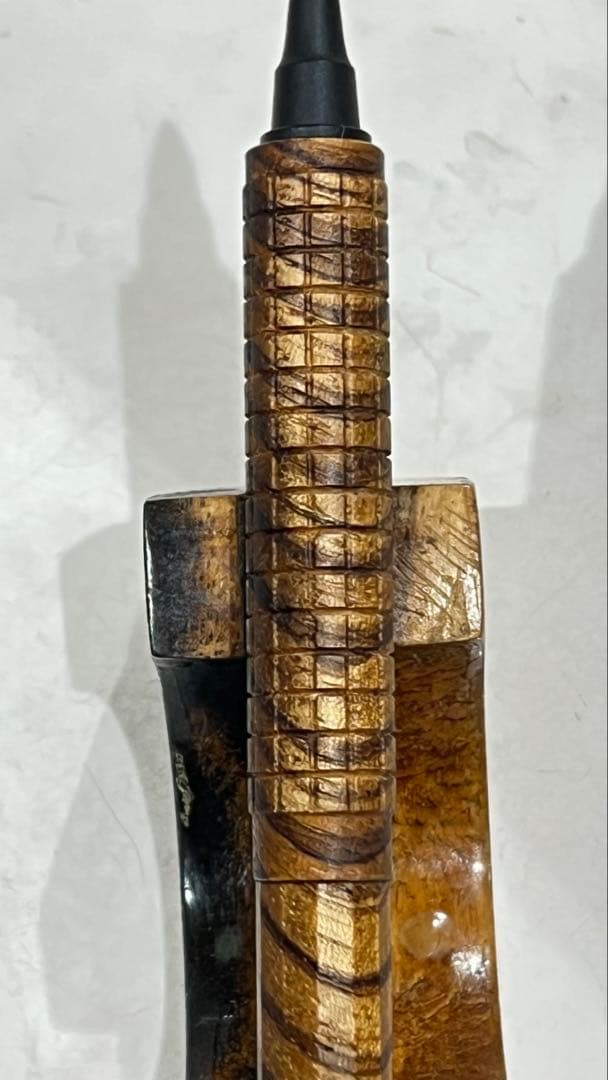 aikok　orenznero支給　ゼブラウッド12角軸　格子何グリップ