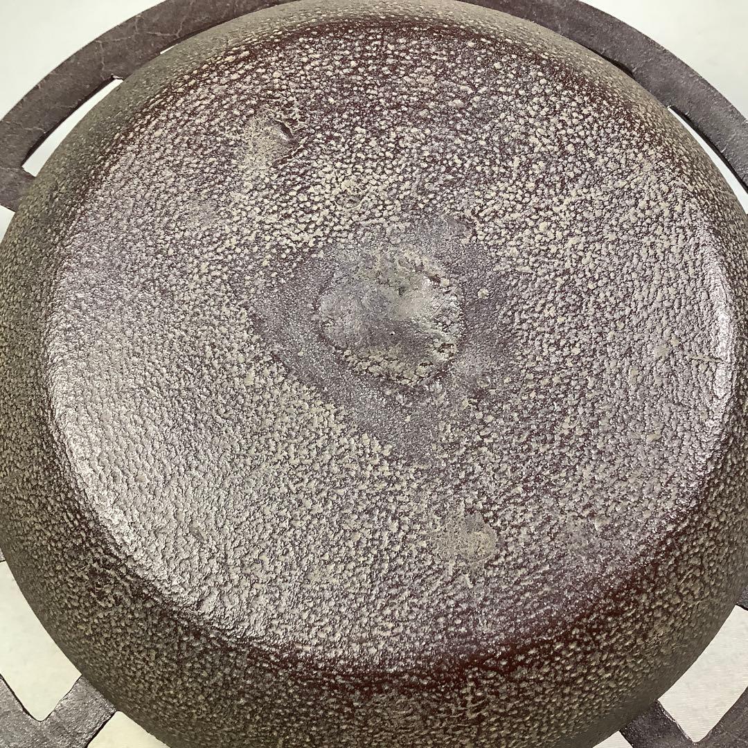 車軸釜　釜師　菊池政光　茶道具　送料無料