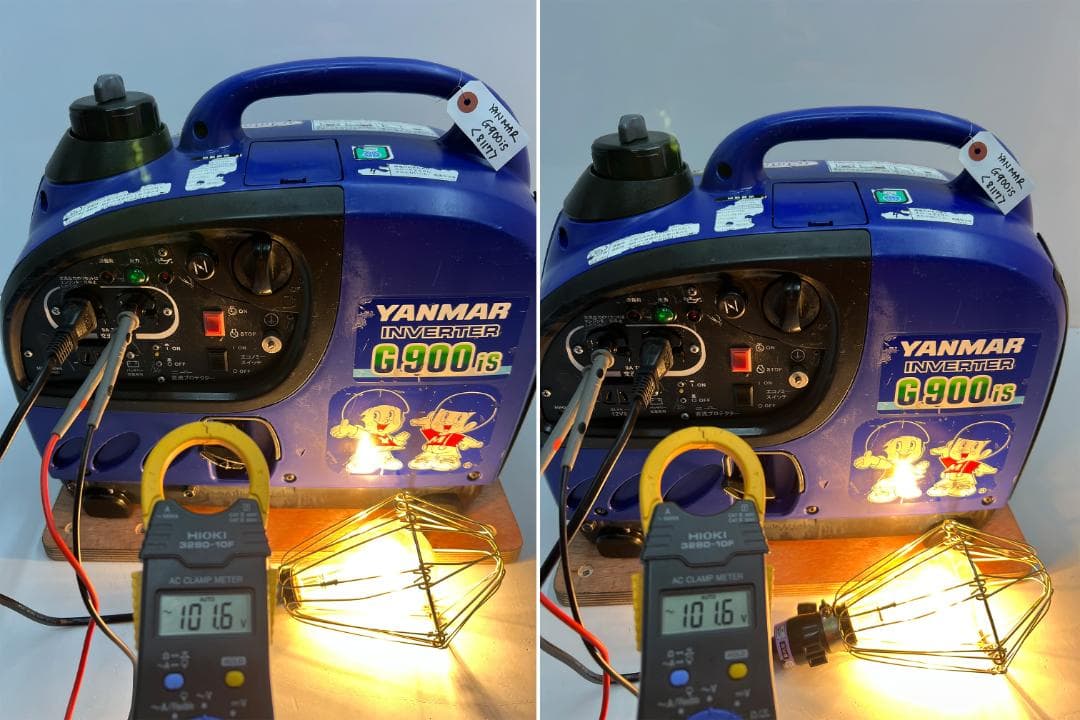 YANMAR ヤンマー インバーター発電機 G900IS 動作良好 ♪ 8117