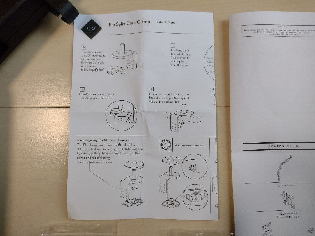ハーマンミラー　モニターアーム　Herman Miller Ollin　ブラック