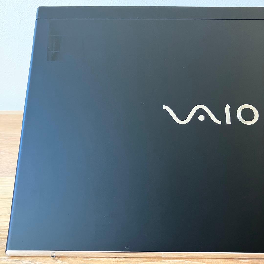 バッテリー良好/軽量/VAIO/SSD/Windows11/黒/ノートパソコン