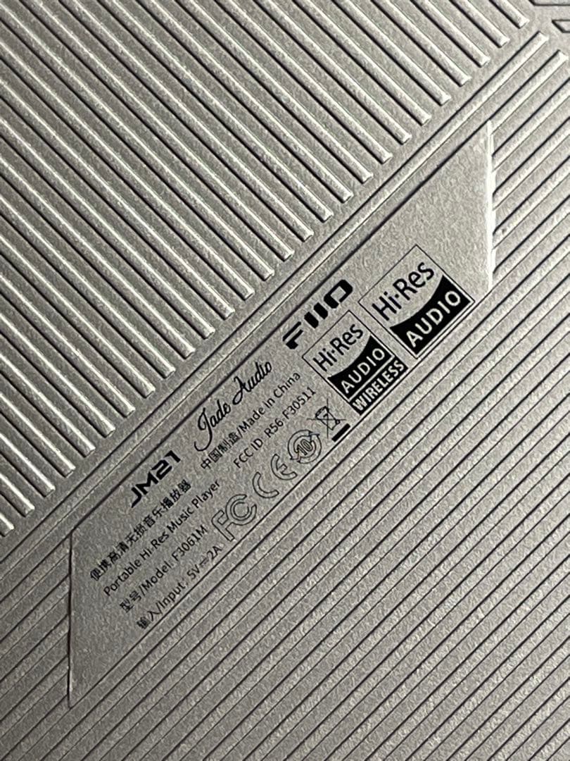 ハイレゾポータブルプレーヤー Blue FIIO-JM21-L [ハイレゾ対応]