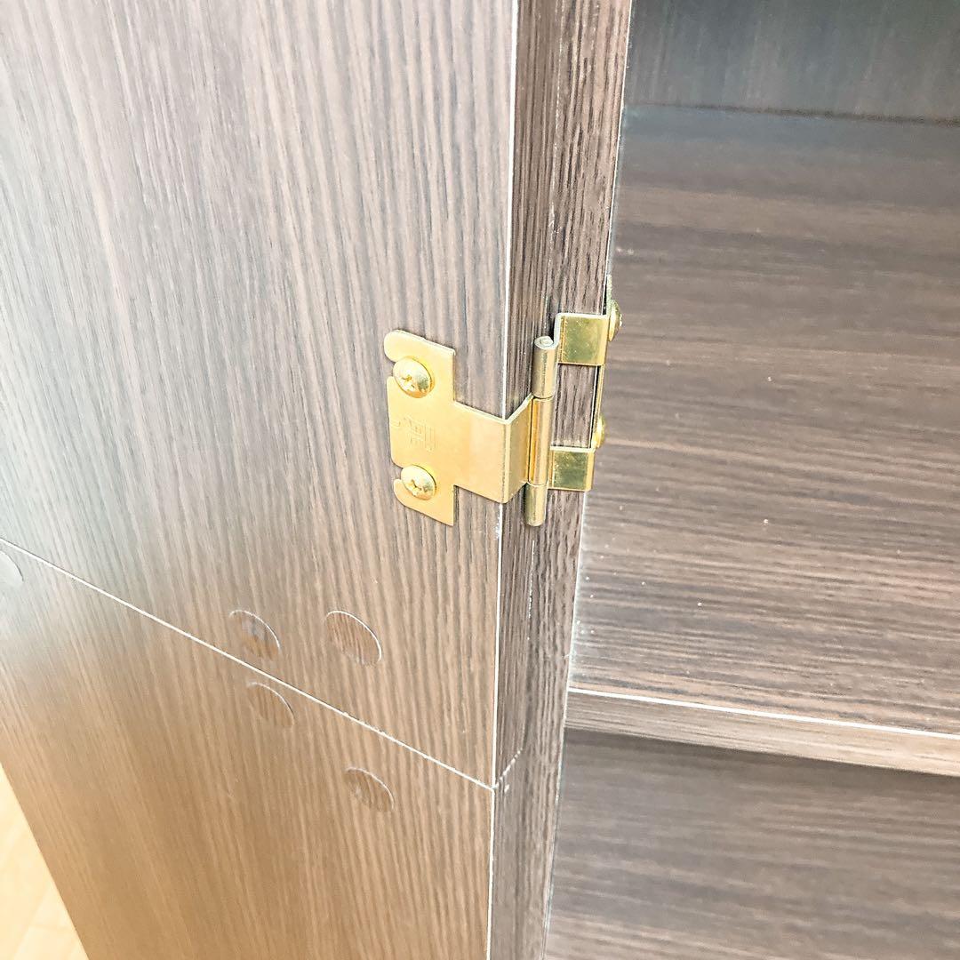 完成品 Lista ロッカー シリーズ 整理タンス タンス 収納 ダークブラウン