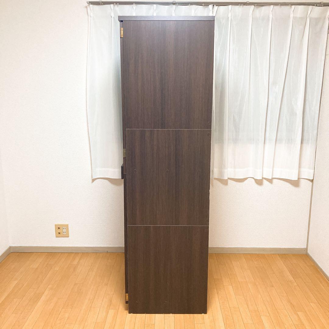 完成品 Lista ロッカー シリーズ 整理タンス タンス 収納 ダークブラウン