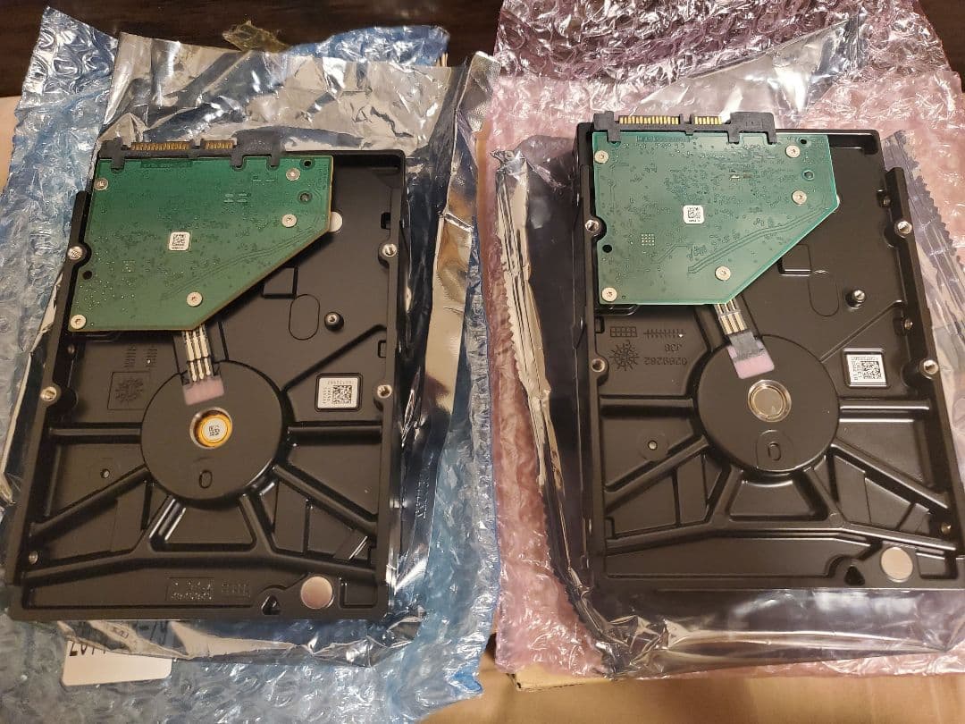 Seagate ST3000VN000 3TB HDD 2台