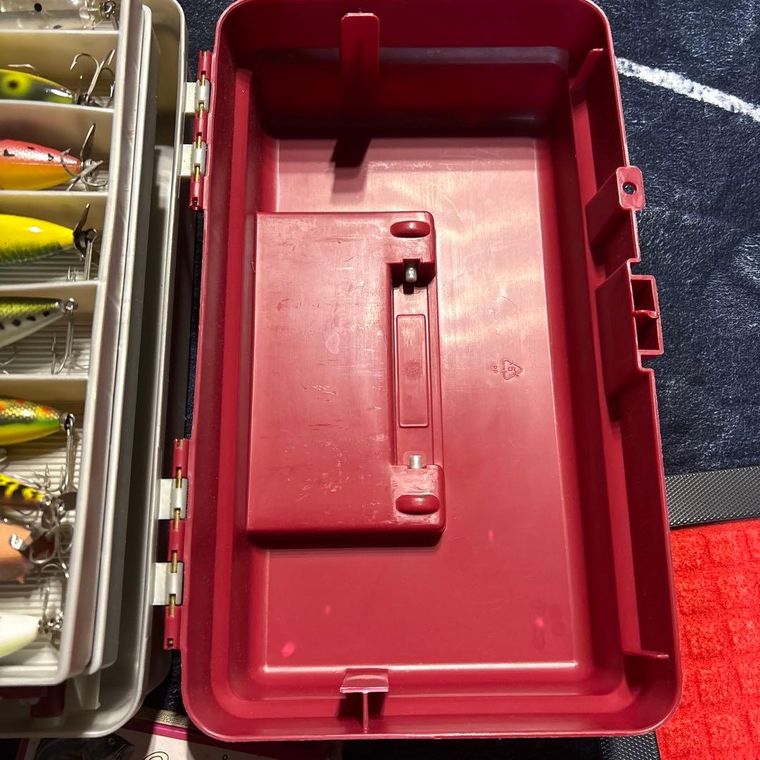 ヘドンルアーとプラノタックルボックス