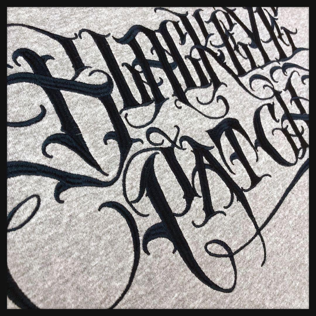 【美品★コラボ】ブラックアイパッチ アフロディーテギャング★刺繍スウェット XL