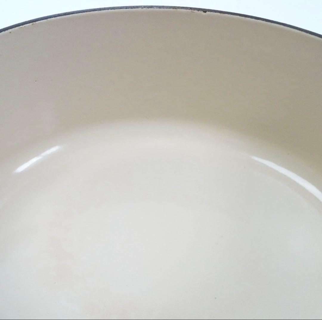 【美品】LE CREUSET　ココット オーバル チェリーレッド　27cm