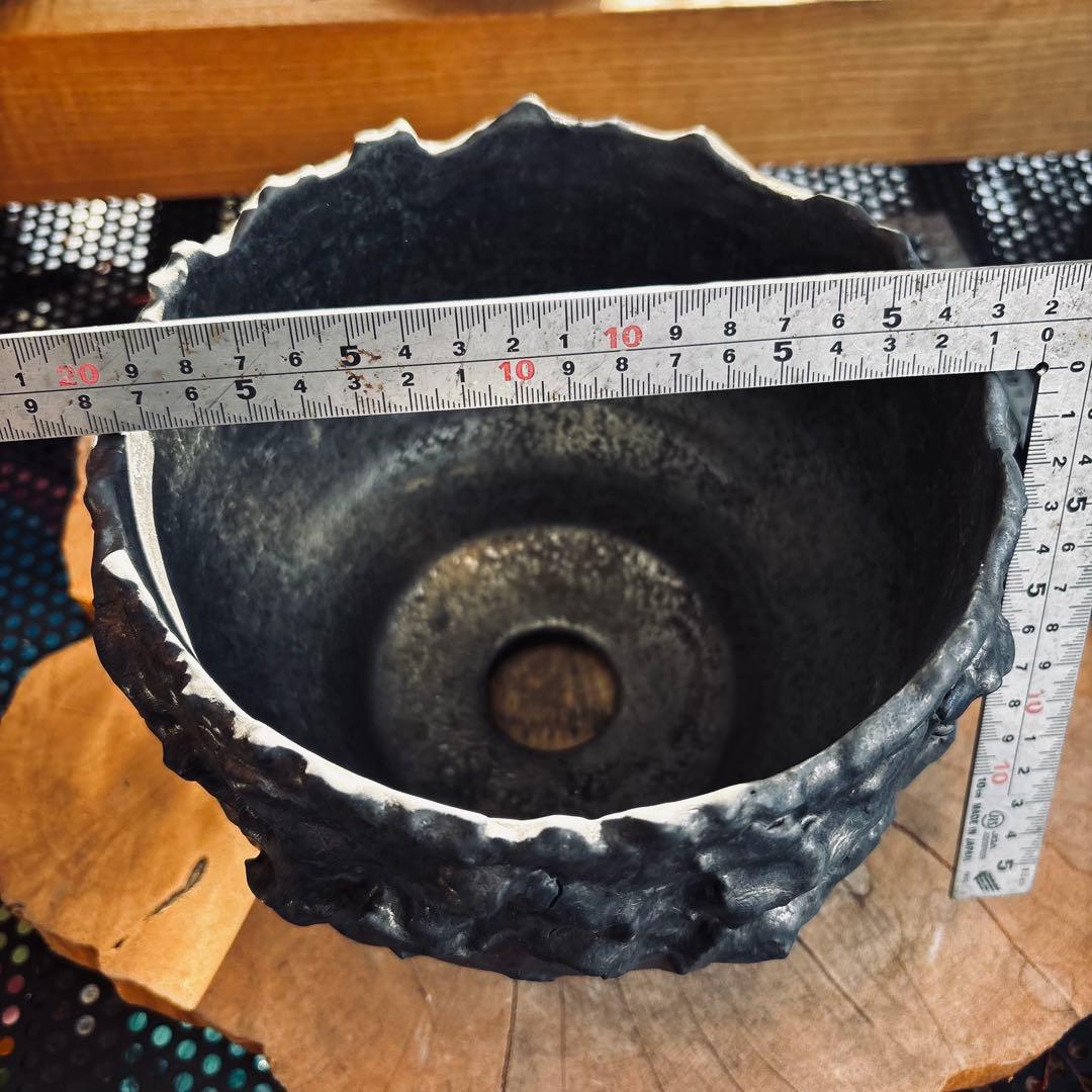 短期間限定大幅値下げ！特大鉢 美品 内田裕太 作家鉢 モンスト y鉢 アガベ