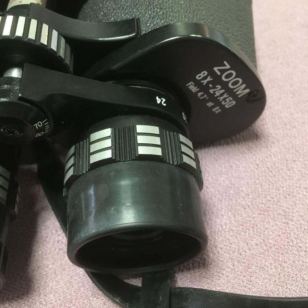 0808  双眼鏡  SPORT MASTER  ZOOM  8×-24×50