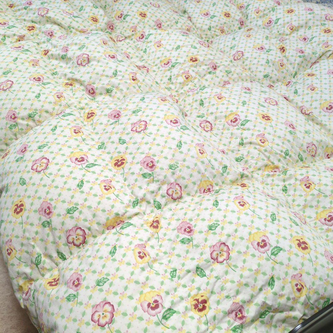 東京西川ダブル羽毛布団ハンガリーダウン93%1.8kg