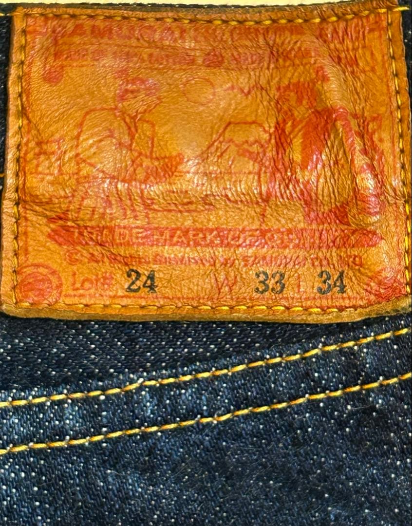 サムライジーンズ S5000VX 21oz-II W33 零 Lot24