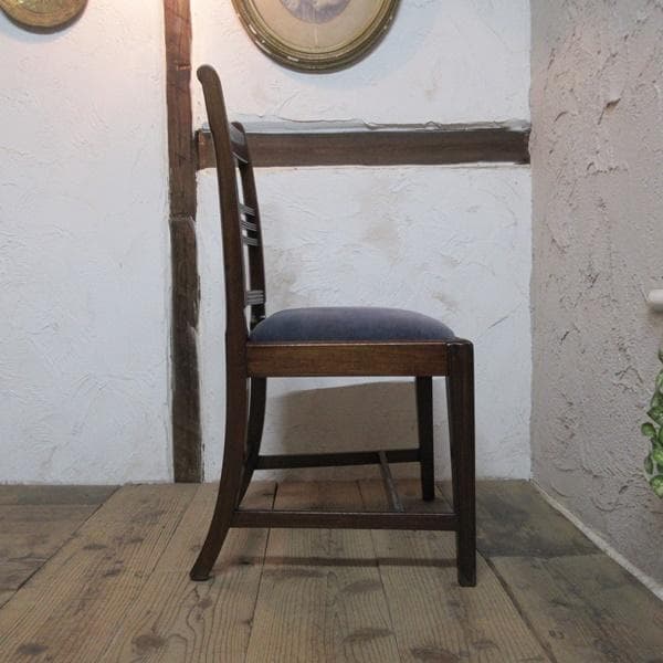 イギリス アンティーク 家具 ダイニングチェア マホガニー 英国 4187e