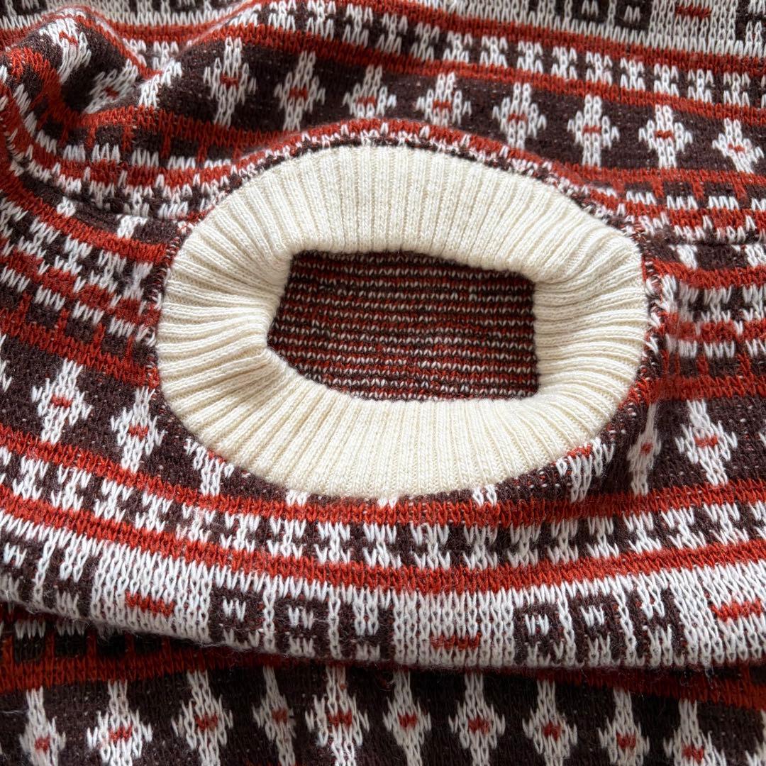 70s スヌーピー ニットセーター　arrow vintage