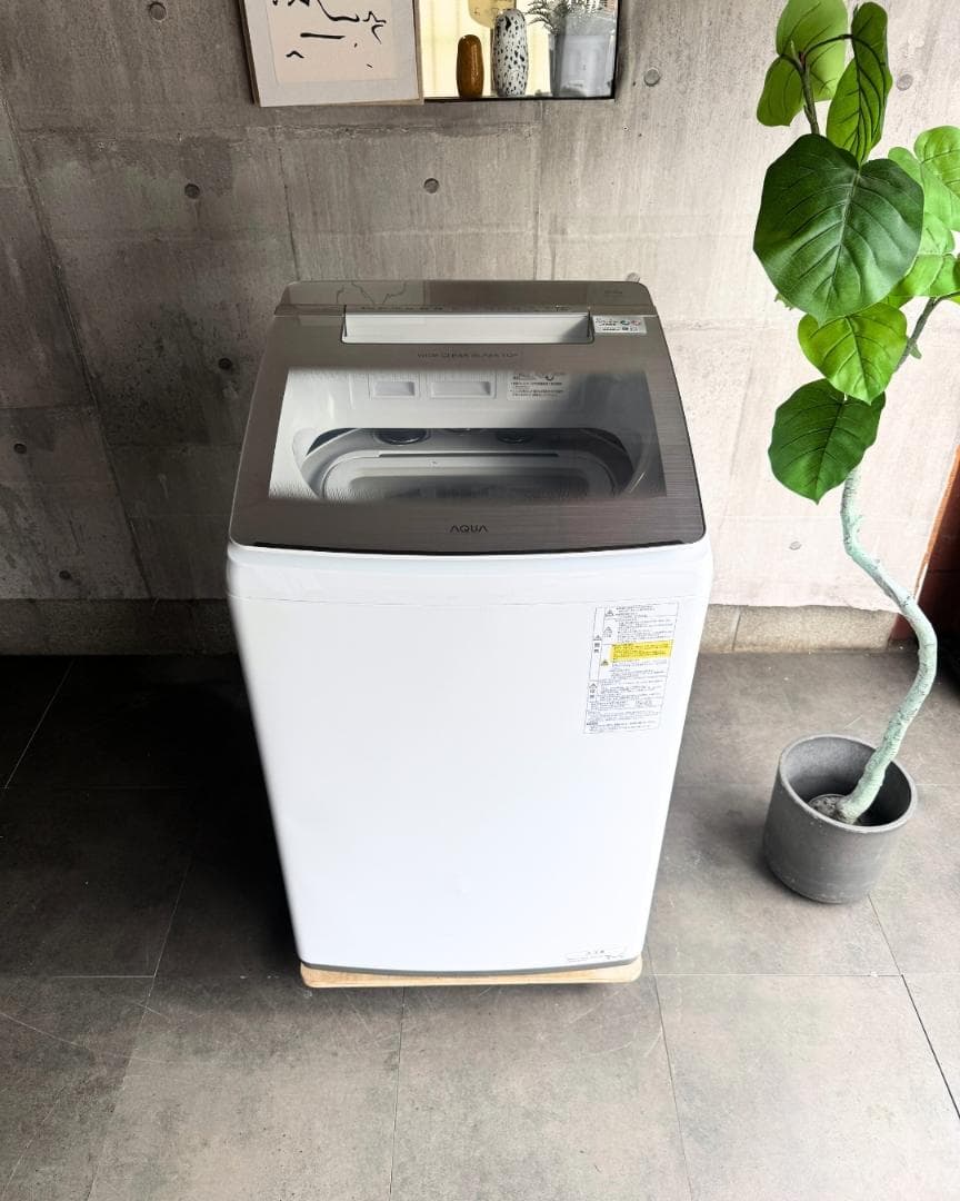 設置まで✨ AQUA 一人暮らし用洗濯機 10kg✨ 2022年製⭕️