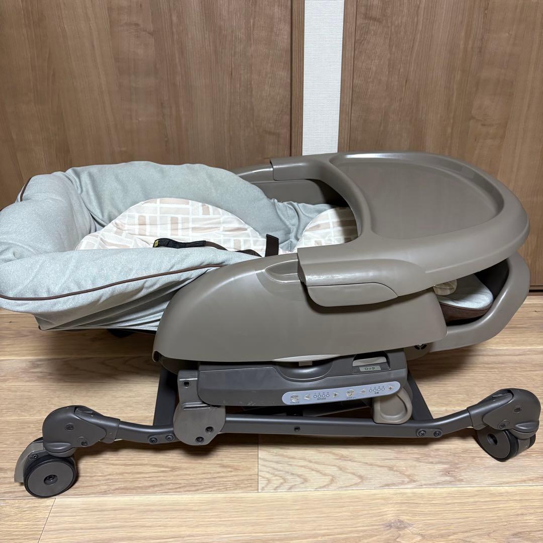 【美品・動作確認済】combi ネムリラAT LM 電動ハイローチェア