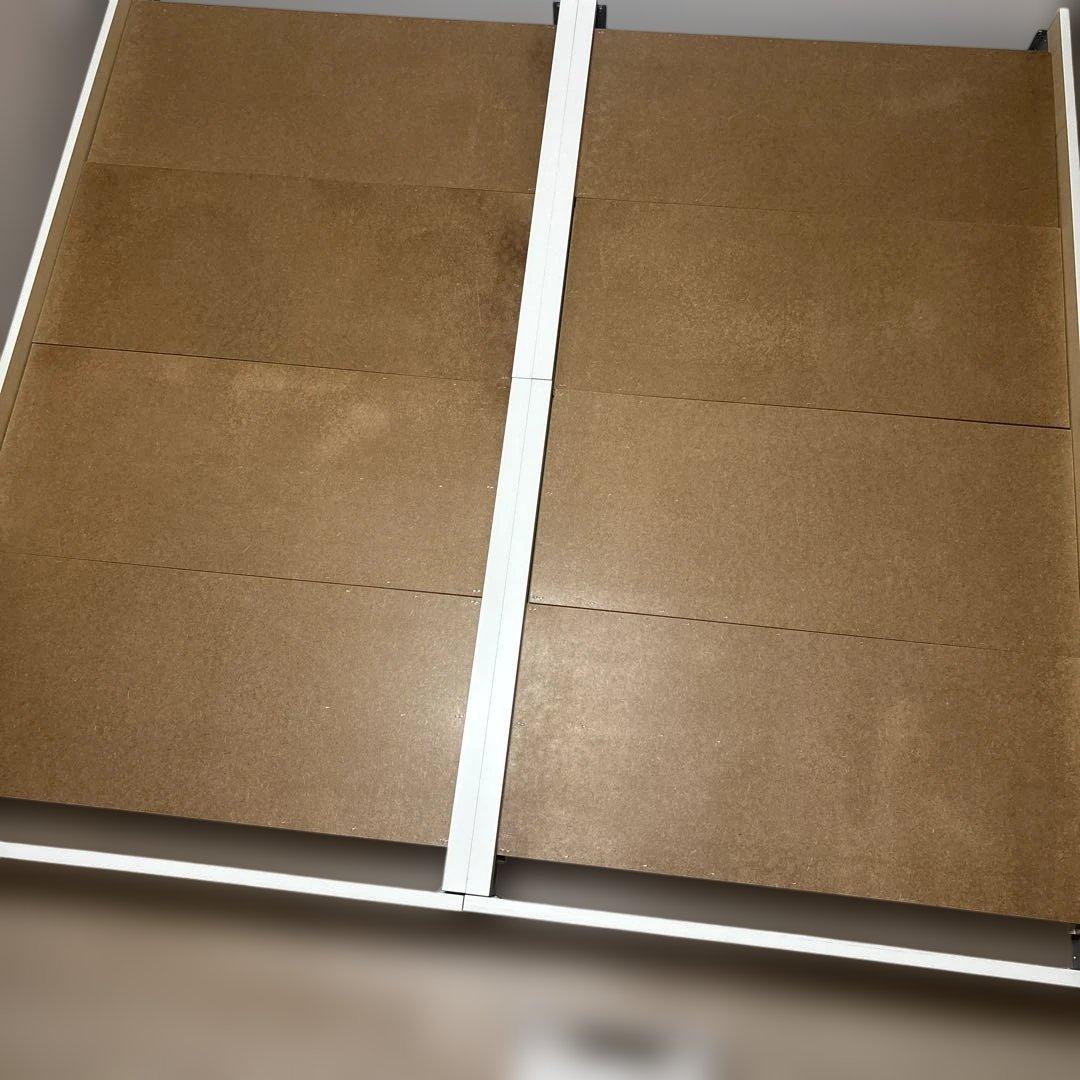 ①シングル ベッドフレーム ホワイト 1台のみ　美品