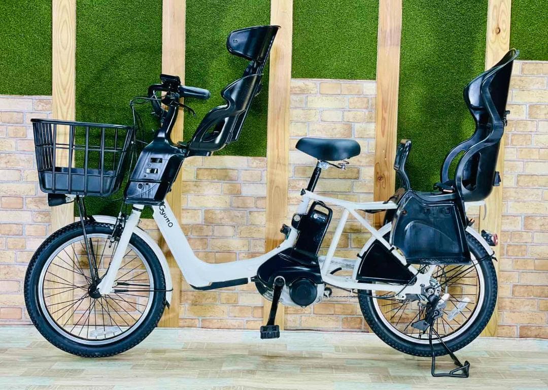 激人気色 王様 ギュットアニーズ子供乗せ電動アシスト自転車 H3169