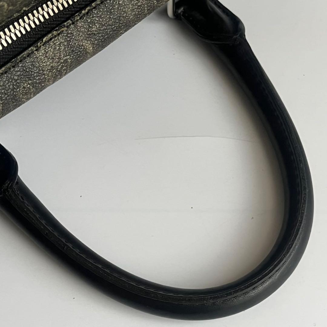 ETRO エトロ ハンドバッグ　ビジネスバッグ　PVC レザー　総柄　メンズ