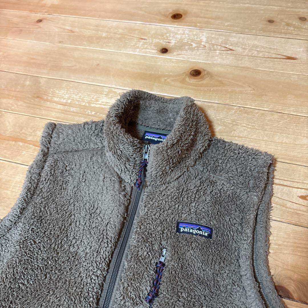 patagonia ロスガトス フリース ベスト ブラウン Sサイズ