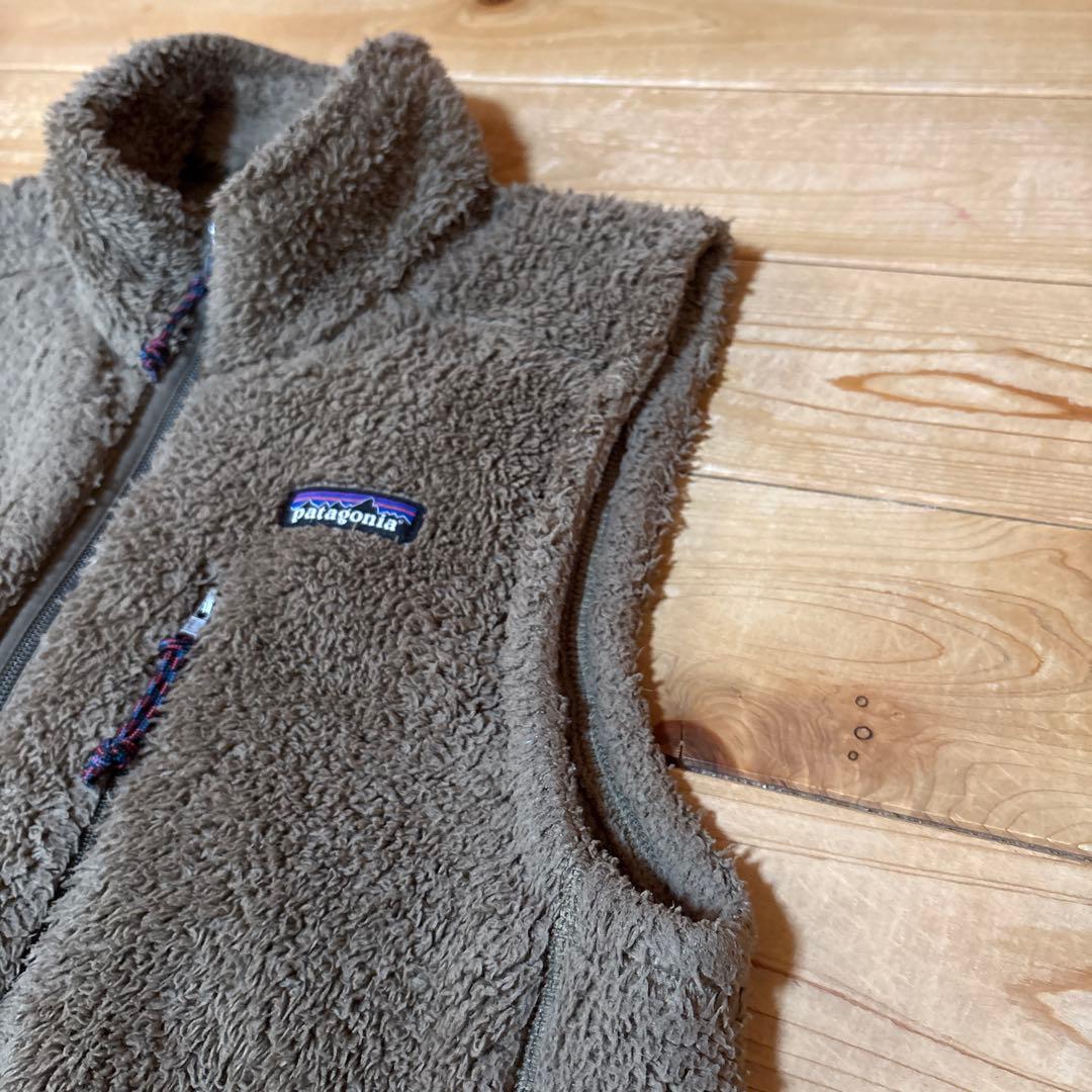 patagonia ロスガトス フリース ベスト ブラウン Sサイズ