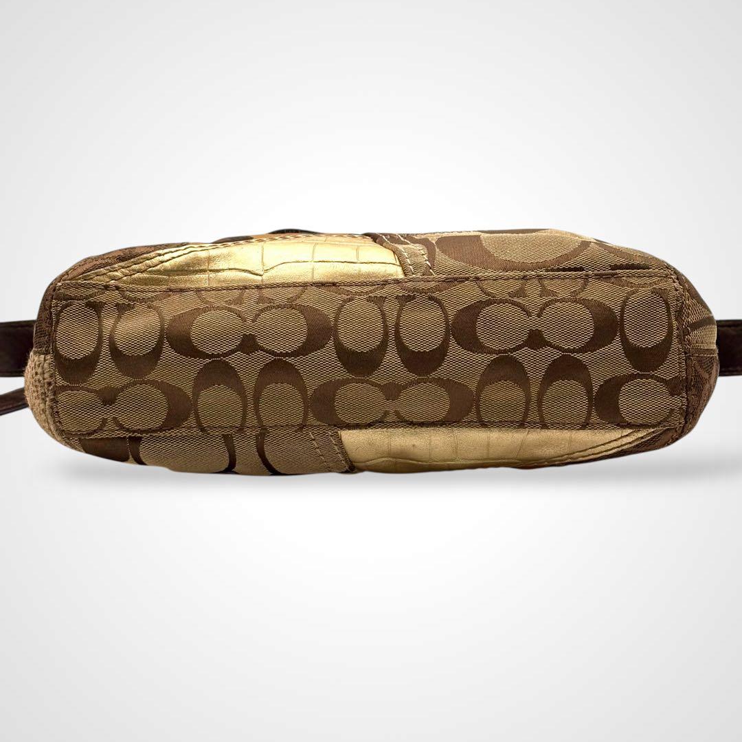 バッグ Vintage Coach Patchwork Shoulder Bag Y2K