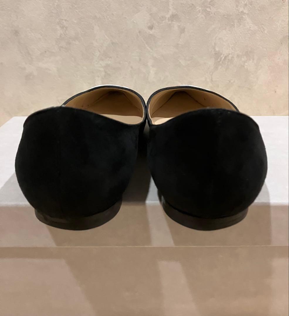 JIMMY CHOO フラットシューズ　BK