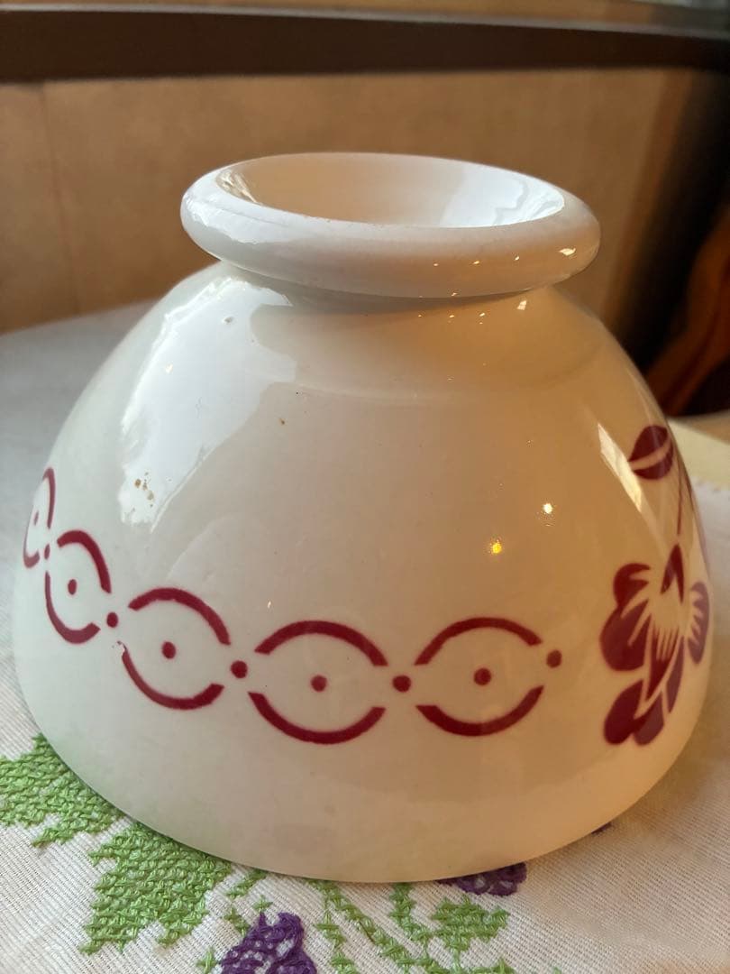 フランス　アンティーク　カフェオレボウル　ディゴワン　直径１７.5cm 特大美品