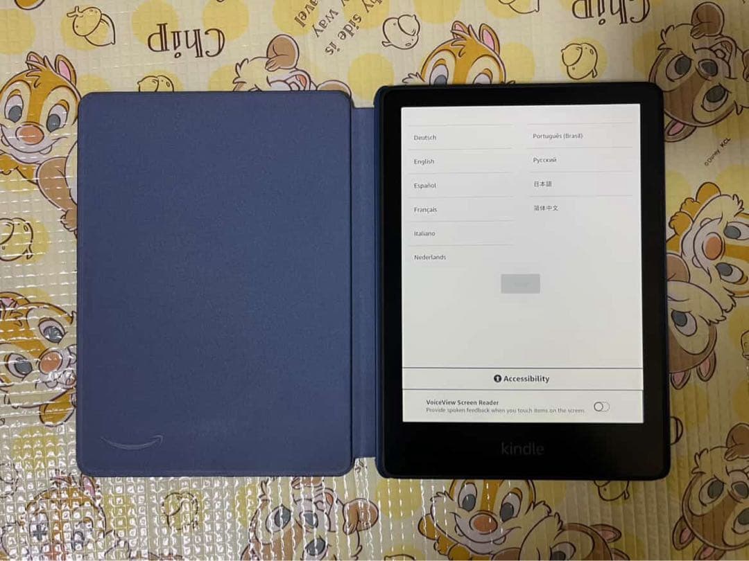 Kindle Paperwhite 第11世代 8GB 本体 カバー付 広告なし