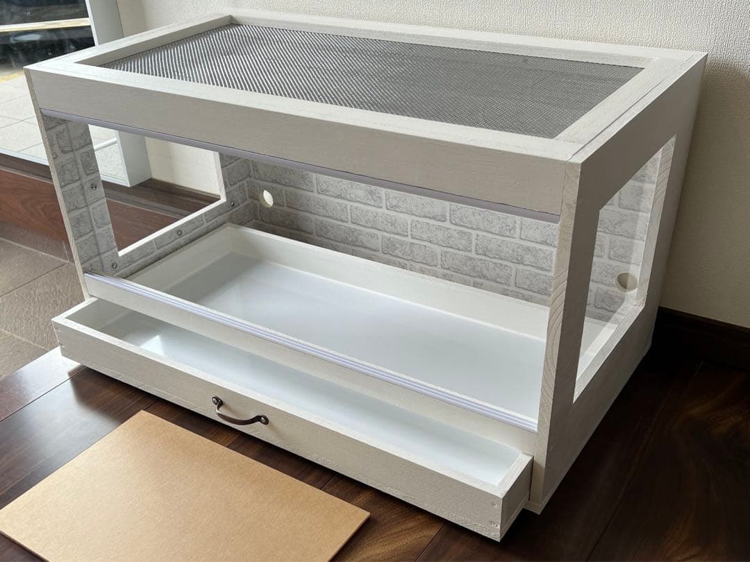 新品　送料込　木製ケージ　ハリネズミ　ハムスター　小動物　カスタムベースにどうぞ