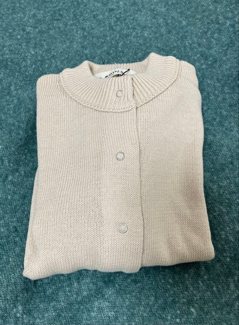 〖新品未使用〗THE SHINZONEシンゾーンコットンロングリブカーディガン