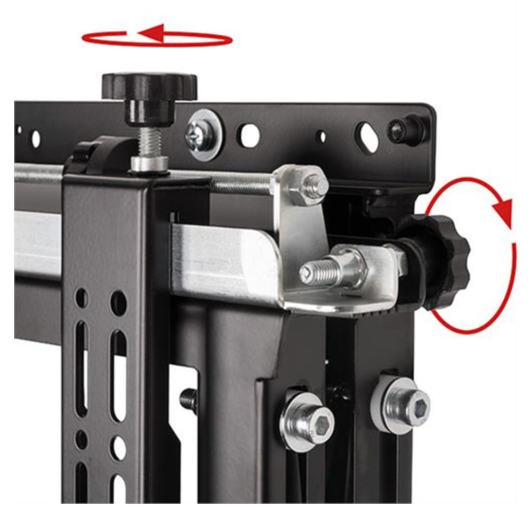 B-TECH BT8310XL ポップアウト式壁掛けマウント 大型テレビ モニタ