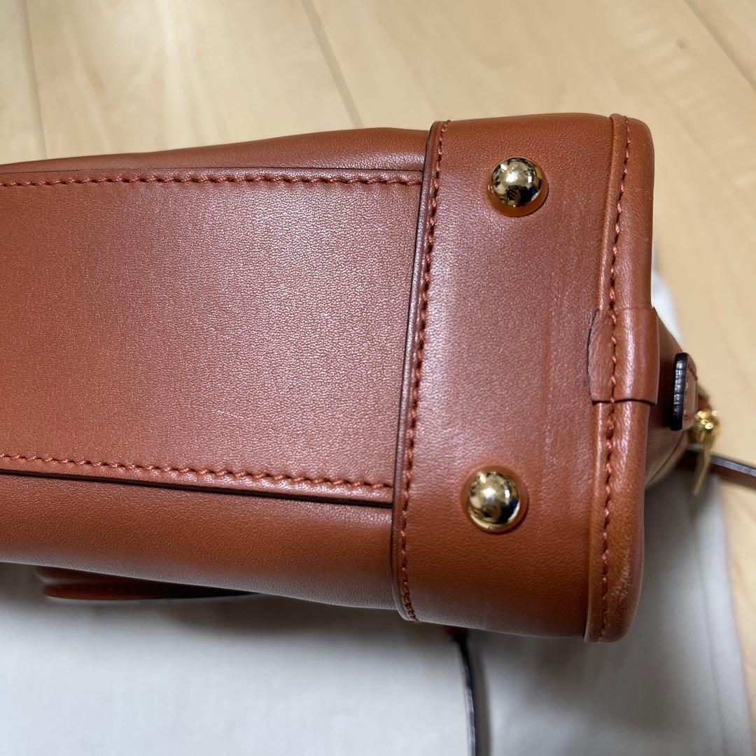 LOEWE AMAZONA 23 BAG ブリックレッド　中古