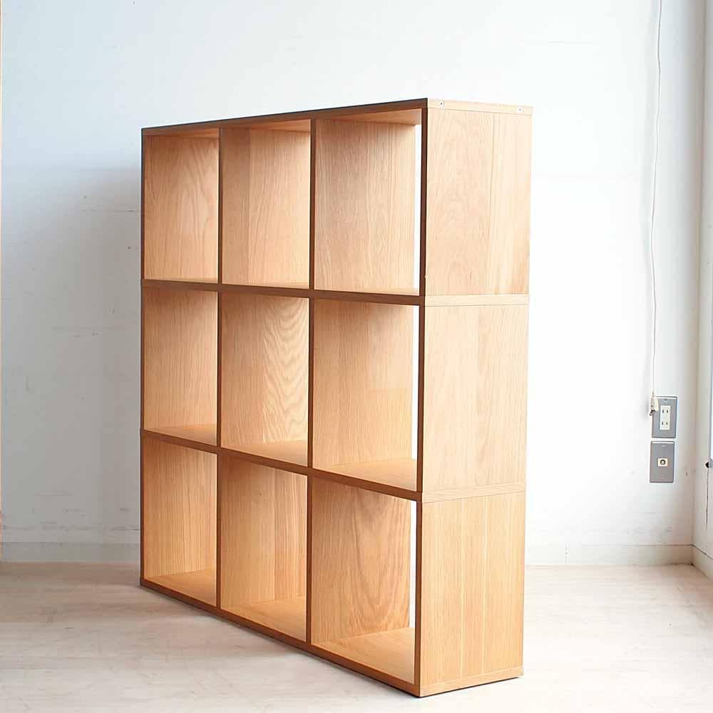 無印良品/MUJI オーク材 スタッキングシェルフ 121cm ZR24335